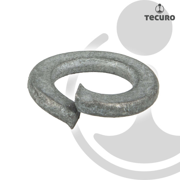tecuro Unterlegscheiben groß, 100 Stück DIN 9021, Stahl verzinkt