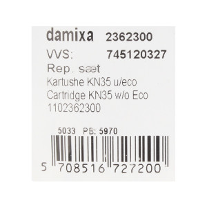 Damixa KN35 Keramik Kartusche 2362300 zu Osier, Rowan, Clover, Jupiter Trend u.a