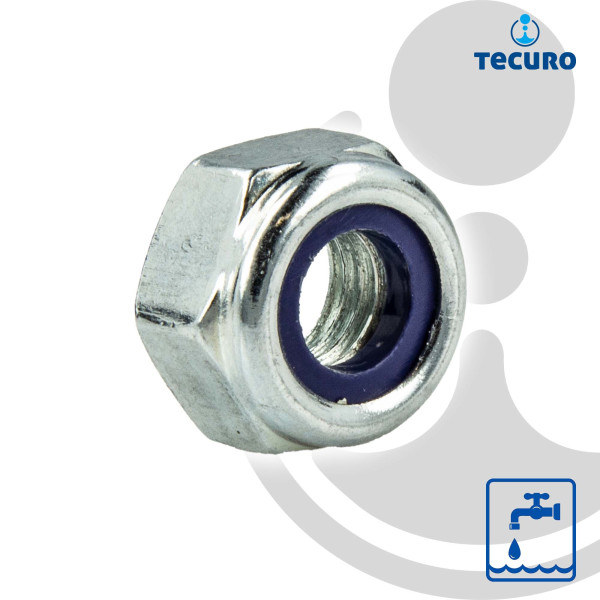 tecuro Unterlegscheiben 100 Stück ISO 7089 (alt DIN 125), Stahl