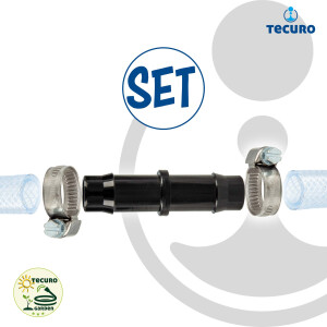 tecuro Schlauchverbinder beidseitig Ø 28 mm, mit...