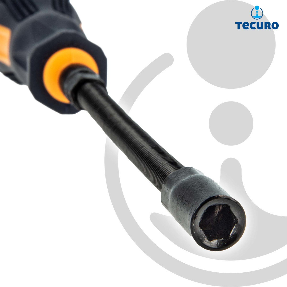 Flexibler Schraubendreher 7mm - Elastische Welle Für Enge Räume