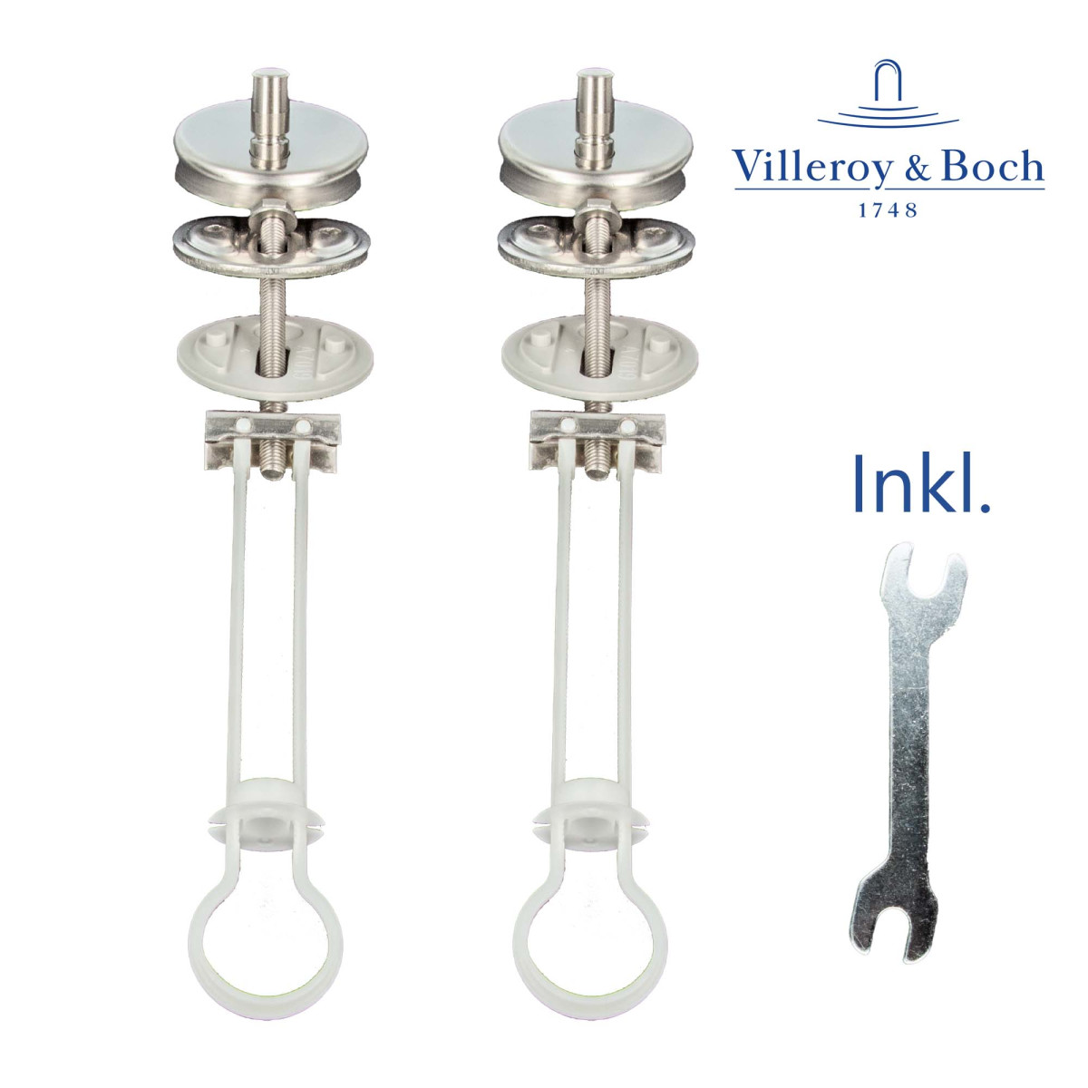 Villeroy & Boch Universalkippstrippanker-Ersatzscharnier mit Quick Re ...