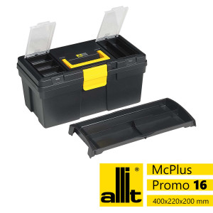 Allit Werkzeugkoffer McPlus Promo 16, schwarz/gelb, 12...