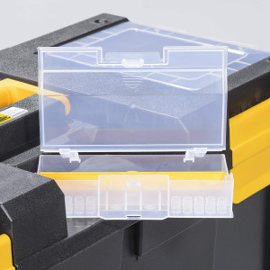 Allit Werkzeugkoffer McPlus Promo 23, schwarz/gelb, 33 Liter Inhalt, mit Tragekasten
