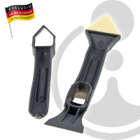 MASTERPROOF PROFESSIONAL Fugen Entferner und Fugen Glätter-Set 3 in 1, Fugenkratzer
