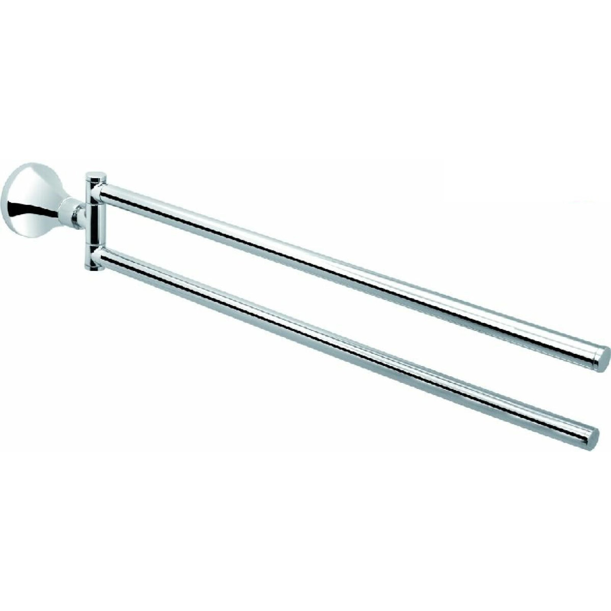 tecuro Badausstattung Handtuchhalter 2-armig schwenkbar,...