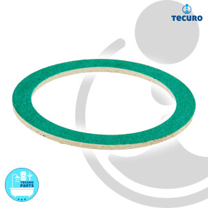 tecuro HD-Press Dichtung für flachdichtende Verschraubung 2 Zoll - 60 x 78 x 2,0 mm (DVGW)