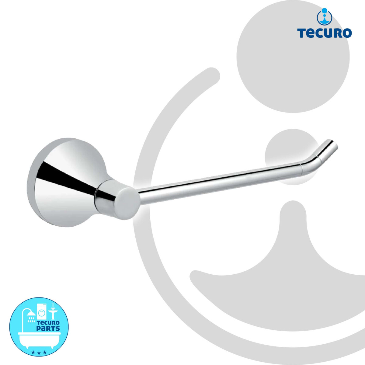 tecuro Badausstattung Reserverollenhalter -...