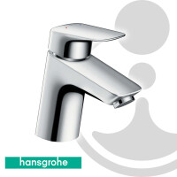 hansgrohe Logis Einhebel Waschtischmischer 70 mit Ablaufgarnitur - 71070000