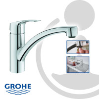 GROHE EH-Spültischbatterie Eurosmart schwenkbarer Auslauf, verchromt - 33281003