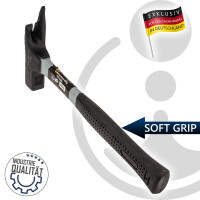 MASTERPROOF PROFESSIONAL Profi - Latthammer 600 Gramm, Fiberglas DIN 7239, 320 mm