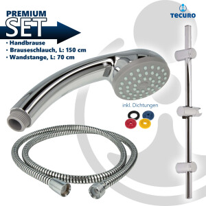 tecuro Brauseset ew-easy-65 - mit Handbrause 1-strahlig,...