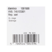 Damixa Dichtungsringe Schwenkbereich Merkur 1301500