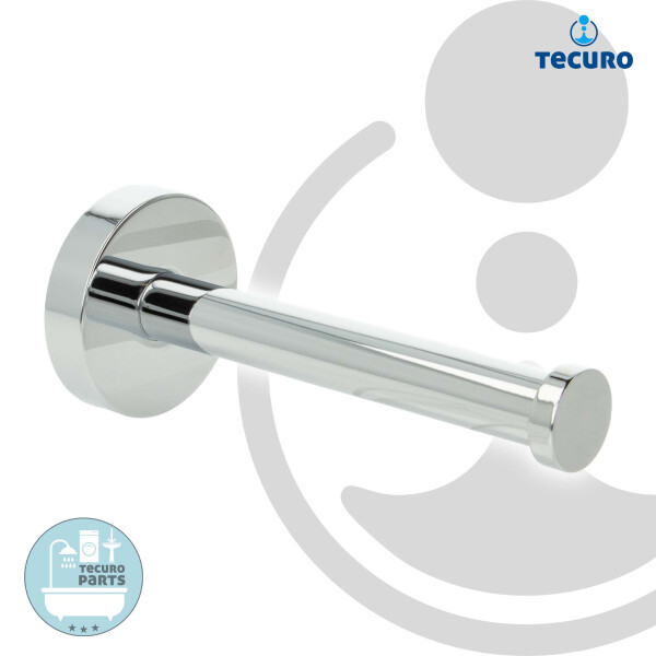 tecuro 8000 Reserverollenhalter Papierhalter - Metall hochglanzverchromt
