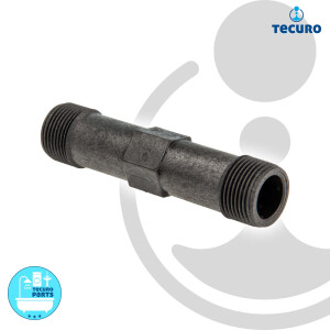 tecuro Passstück 3/4 Zoll (DN15) x 110 mm für...