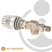 tecuro Kombi-Set Thermostatkopf K und Ventilunterteil V-exact II, verschiedene Bauformen
