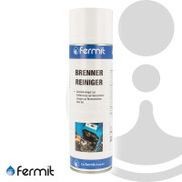 Fermit Brennerreiniger Spray 18006 , Sprühdose mit 500 ml, entfernt Ruß, Öl. Wachs, Harze, uvm