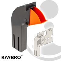RAYBRO Einwurfschacht passend zu Geberit UP-Spülkasten Sigma UP320, Delta, UP100, JomoTech etc.