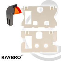 RAYBRO Einwurfschacht passend zu Geberit UP-Spülkasten Sigma UP320, Delta, UP100, JomoTech etc.