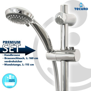 tecuro Brauseset Komfort-70 - mit 3 Funktionen...