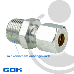 Schneidringverschraubung Typ GERK - Gerade Verschraubung...
