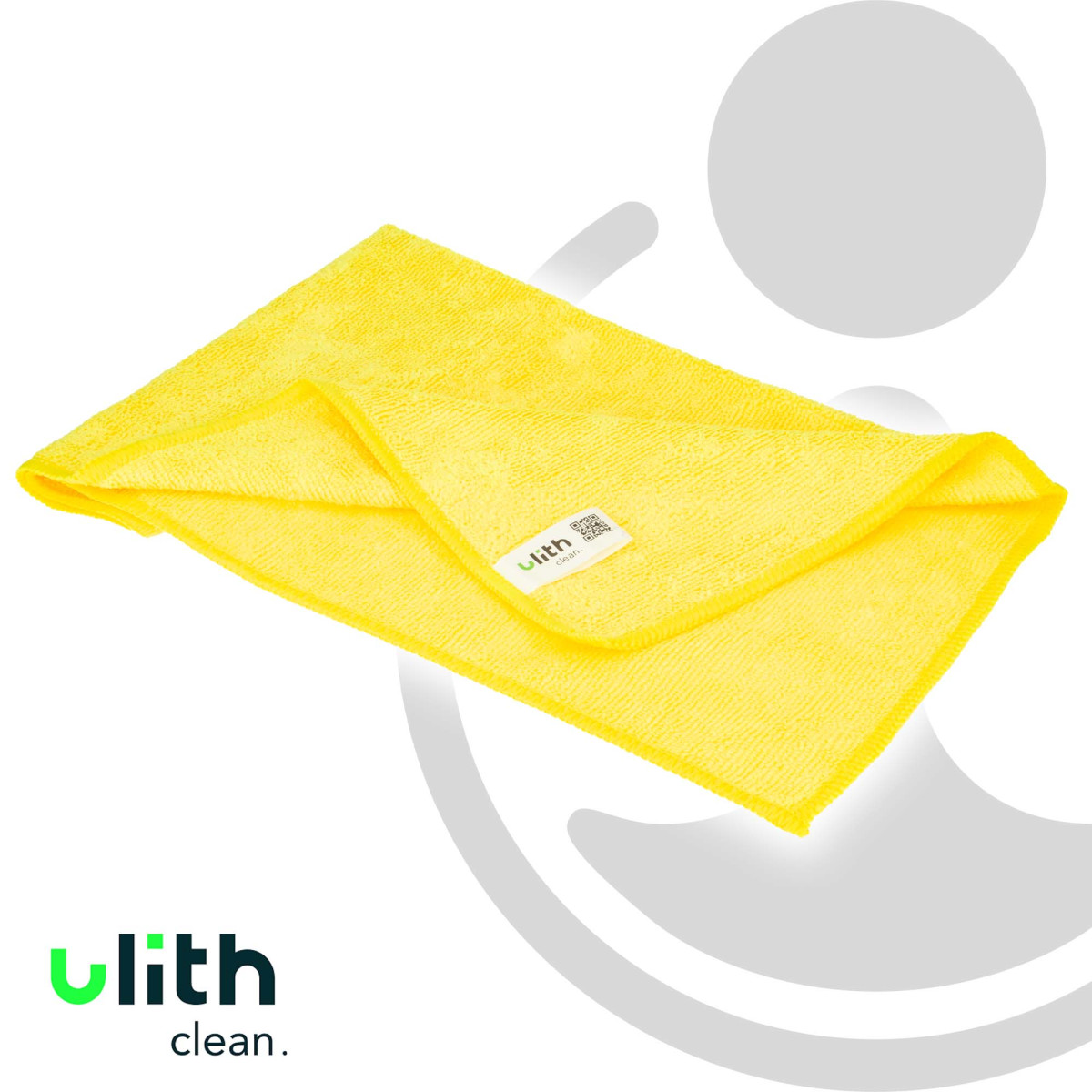 ULITH Clean-Profi Microfasertuch, 40 x 40 cm, Gelb, 300...