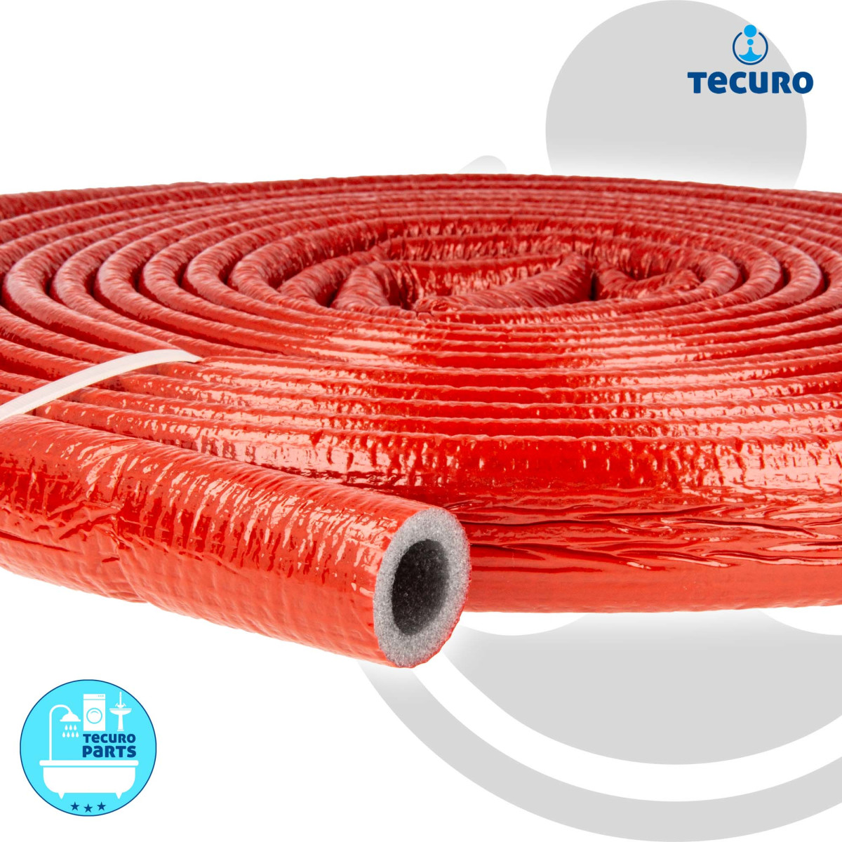 tecuro Isolierschlauch PE-XT für Rohr Ø 18...