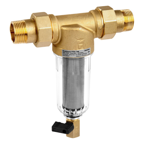 Resideo Feinfilter MiniPlus FF06 Messing AA, R3/4 - FF06-3/4AA