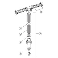 Resideo Feinfilter MiniPlus FF06 Messing AA, R3/4 - FF06-3/4AA