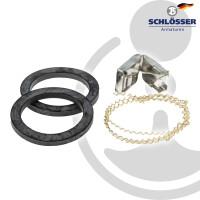 JS Zubehörset zu Wasserzähler mit 3/4 Zoll Anschlussgewinde, mit Plombe und Draht
