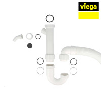 Viega 101 633 Röhrengeruchsverschluss für Spüle mit Ablaufrohr flexibel