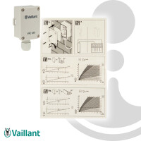 VAILLANT Außentemperaturfühler 0020286879, VCR 000693 VR, VRC, VRS, VRT, Außenfühler