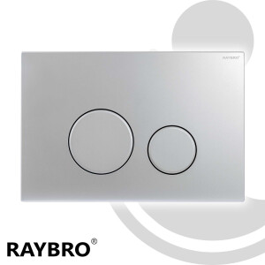 RAYBRO Betätigungsplatte CORTADO 25 Mattchrom...