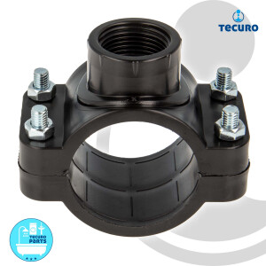 tecuro Anbohrschelle für PE-Rohr Ø 50 mm, mit...