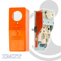 IMIT Anlegethermostat TCE-BRC/A mit außenliegender Einstellung +20 bis +90°C, mit Spannfeder für Rohre bis 2 Zoll (DN50)