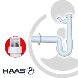 HAAS Kugelverschluss - Siphon - Geruchsverschluss...
