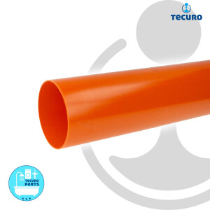 tecuro Abschlussrohr Ø 80 mm x 1,00 m, für...