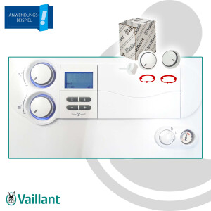 VAILLANT Knopf-Set 3-teilig für Gasheizkessel VC...