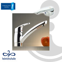 heinrichschulte Bedienungshebel ASCONA_1 für 44 mm Kartusche, verchromt Z051970-00010