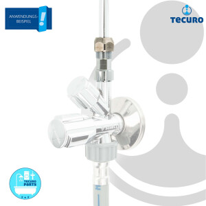 tecuro gerade Quetschverschraubung Ø 10 mm x G 3/8...