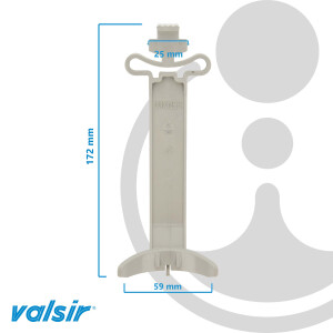 VALSIR Niederhalter Wasserpegelstab für UP-Spülkasten WINNER 2004-2016 - VS0863132