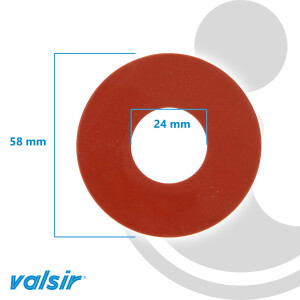 VALSIR Heberglockendichtung Ø 58 x Ø 24 x 2,7 mm, für UP-AP-Spülkasten - VS0866603
