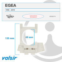 VALSIR Zentralblock Halterung für Heberglocke und Füllventil zu UP-Spülkasten EGEA 1996-2010 - VS0823174
