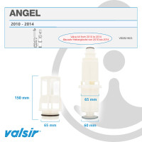 VALSIR Heberglocke mit Bassin für 2-Mengen UP-Spülkasten ANGEL 2010-2014 - VS0821803