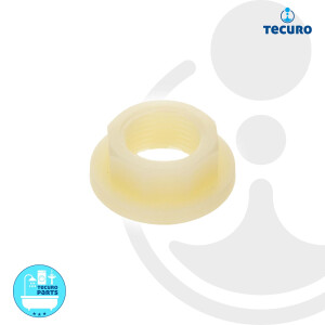 tecuro Gegenmutter mit 1/2 Zoll Innengewinde, PA (nylon...