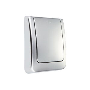 B-Ware GROHE Abdeckplatte Drückerplatte für Urinal-Druckspülung mattchrom - 43048P00 #1
