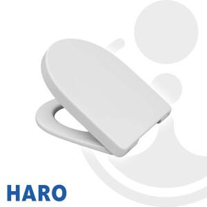 HARO WC-Sitz Samar weiß inkl SoftClose mit...