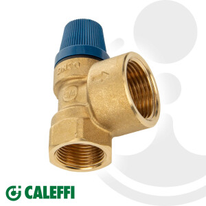 CALEFFI Membran-Sicherheitsventil 6 bar (Warmwasser) 3/4 Zoll (Eingang) 531560