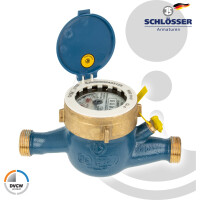 -B Ware JS Hauswasserzähler MNR 3/4 Zoll DN 20  Q3=4, R80, Baulänge 190 mm #1