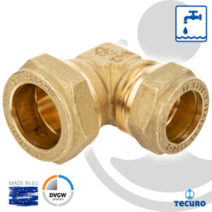 tecuro MS-Klemmringverbinder, Winkel 90°...